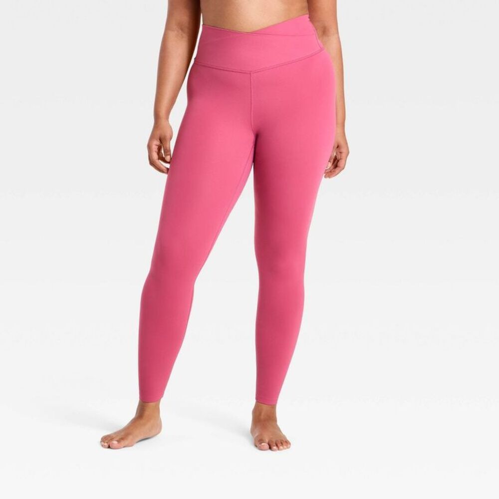 All In Motion - Women's Everyday Soft Ultra High-Rise Crossover 7/ Purple - Picture 4 of 4
